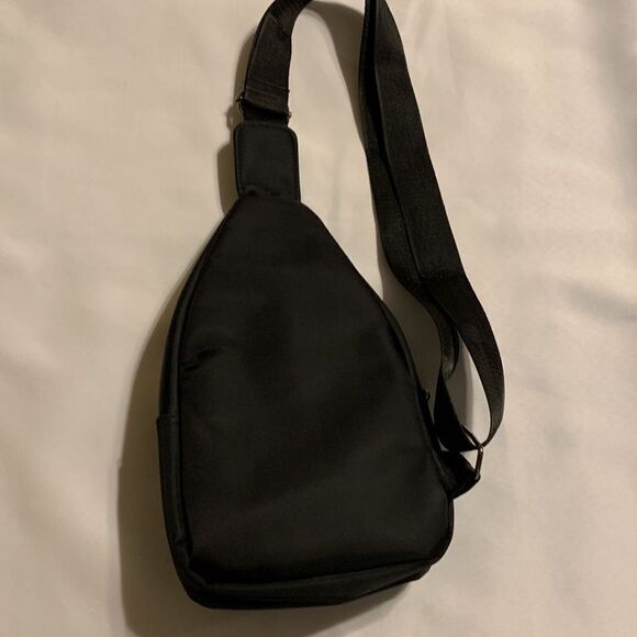 Westend black sling bag with adjustable strap 48” unisex & crossposted - Picture 3 of 8